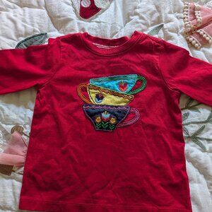 Hanna Anderson long sleeve shirt 2 t
